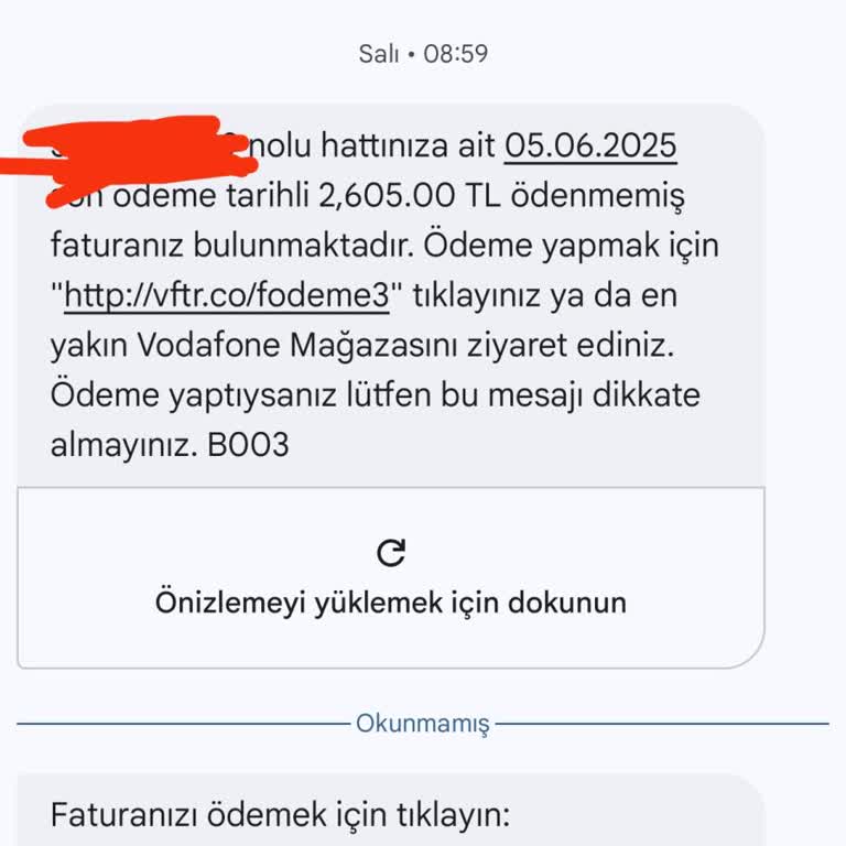 Vodafone'dan Bilgi Verilmeden Yüksek Cayma Bedeli Ve Fatura Sorunu
