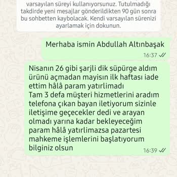 İade Ücreti Hala Yatmadı, Sürekli Oyalıyorlar