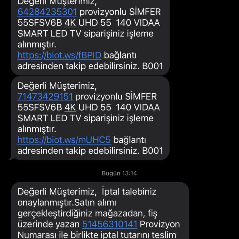 Şok Mağazasından Alınan Televizyonlar Teslim Edilmedi Para İadesi Yapılmadı