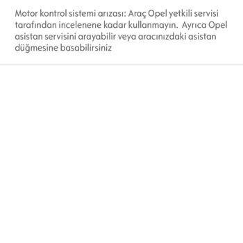 Opel Corsa Motor Arızası Tekrarlıyor Servis Sorunu Tespit Edemiyor