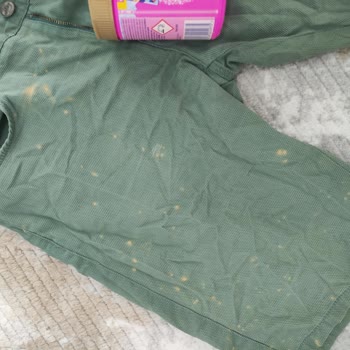 Vanish Toz Ürün Giysilerimi Mahvetti, Mağduriyetimin Giderilmesini İstiyorum