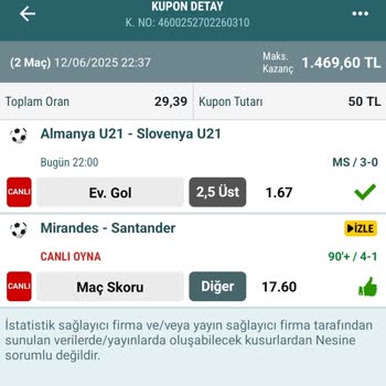 Nesine Kazanan Bahisler Kaybettirilerek Mağdur Ediliyorum