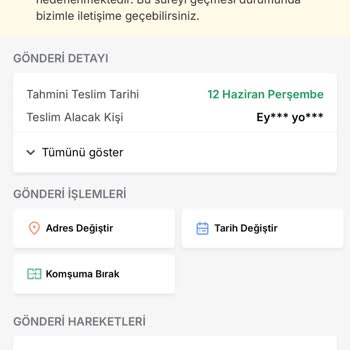 Trendyol Express İle Yaşadığım Gecikme Mağduriyeti