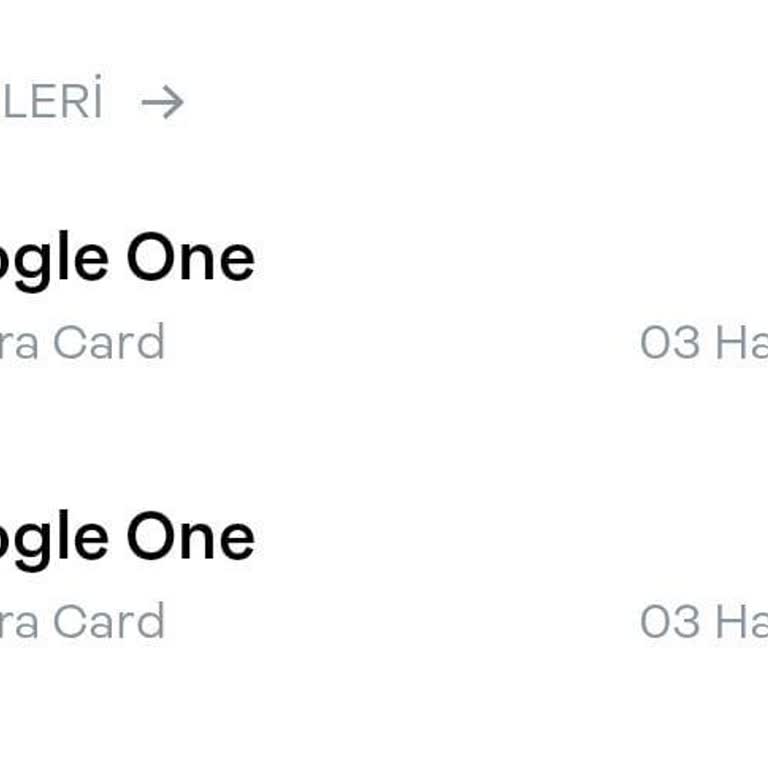 Google One Hesabımdan Açıklanamayan Yüksek Ücret Çekildi