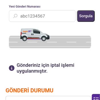 Siparişim Teslimat Günü Haber Verilmeden İptal Edildi