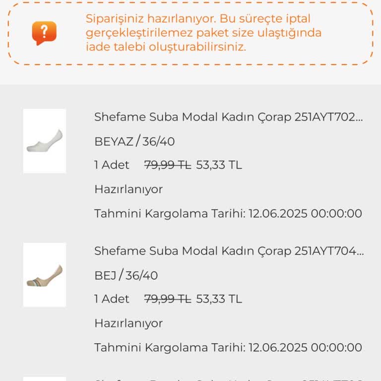 Özdilekteyim Siparişin Gecikmesi Ve Müşteri Hizmetlerinin Yetersizliği