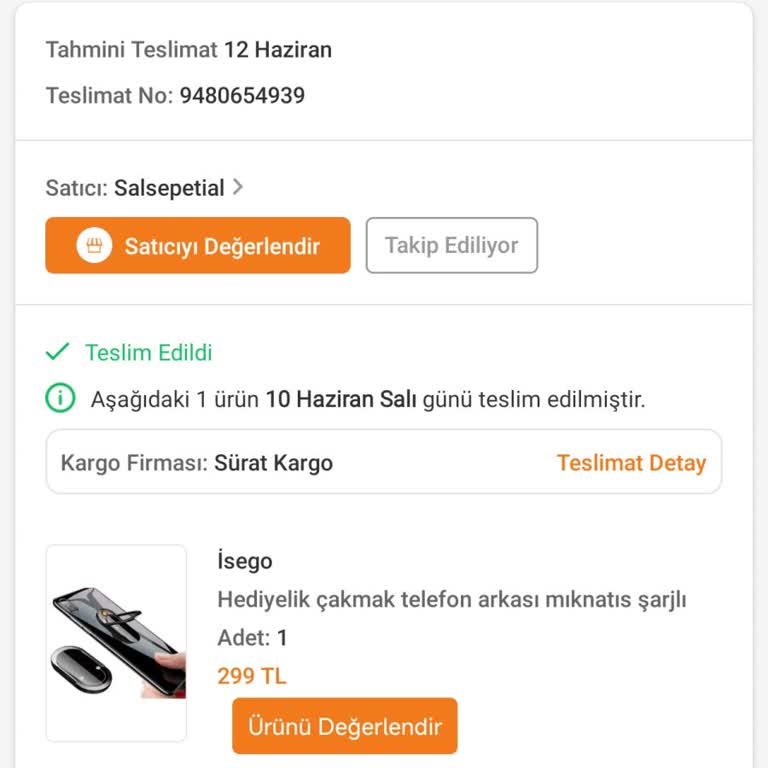 Teslim Edilmediği Halde Teslim Edilmiş Gösterilen Sipariş Ve İletişimsiz Kargo Dağıtıcısı