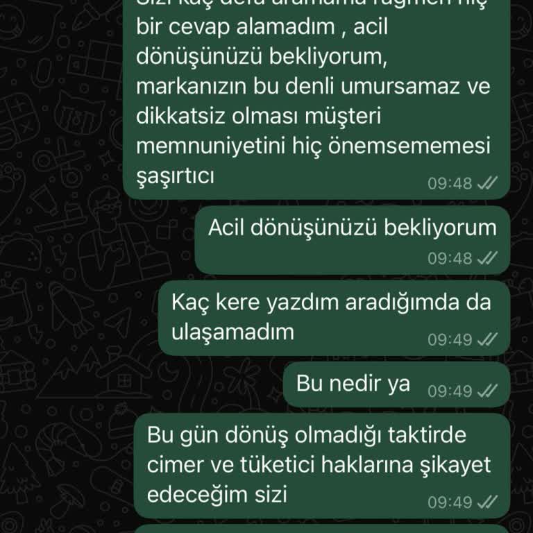 Ne Ürün Var Ne İade Müşteri Hizmeti Yok