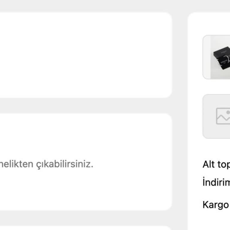 Sipariş İptali Ve Kargo Sürecinde Yaşanan Sorunlar