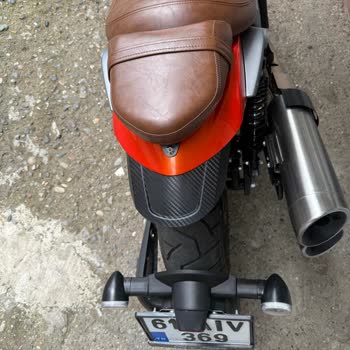 Milano S400 Motosiklette Kısa Çamurluk Sebebiyle Su Ve Çamur Sorunu