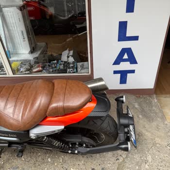 Milano S400 Motosiklette Kısa Çamurluk Sebebiyle Su Ve Çamur Sorunu