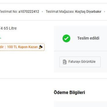 Yanıltıcı Ürün Açıklamasıyla Hatalı Termosifon Teslimatı Ve Değişim Talebi
