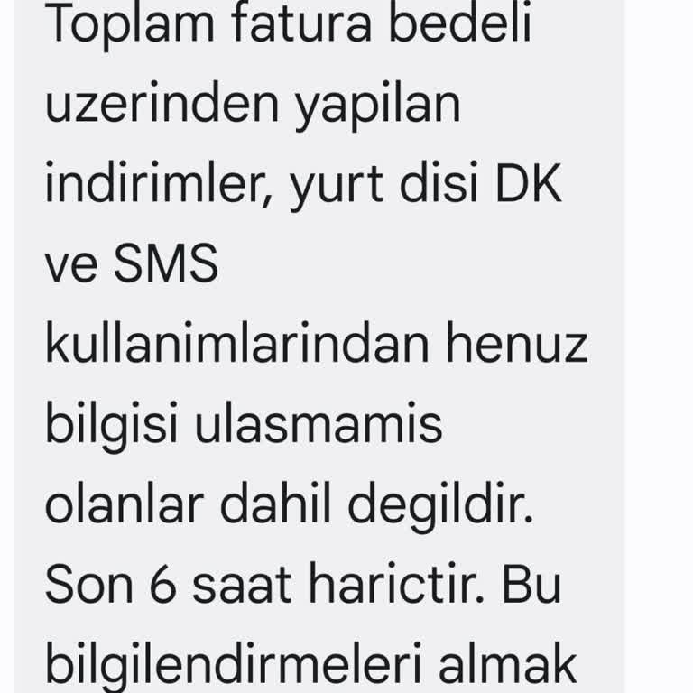 Yurt Dışı Ve Yurt İçi Yanlış Faturalandırma Mağduriyeti