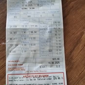 603 TL Fatura Tamam 329 TL İndirim Yazıyor Nerede?