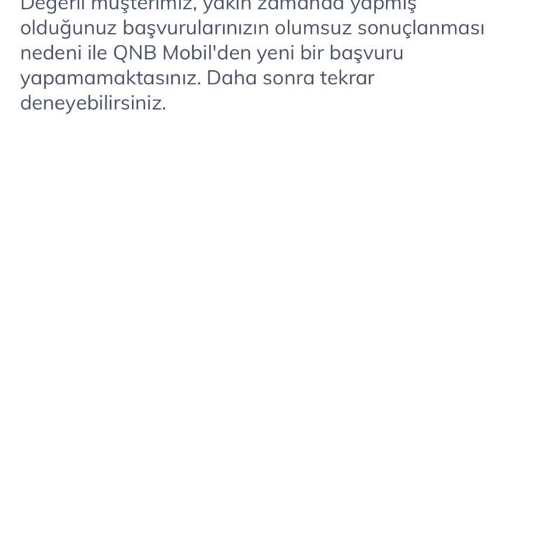 Faizsiz Kredi Kampanyasına Başvurum Sebepsiz Yere Reddedildi