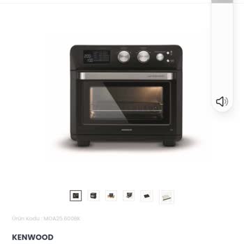 Kenwood Air Fry Özelliği Sorunlu Fırın İçin Çözüm Bulunamıyor