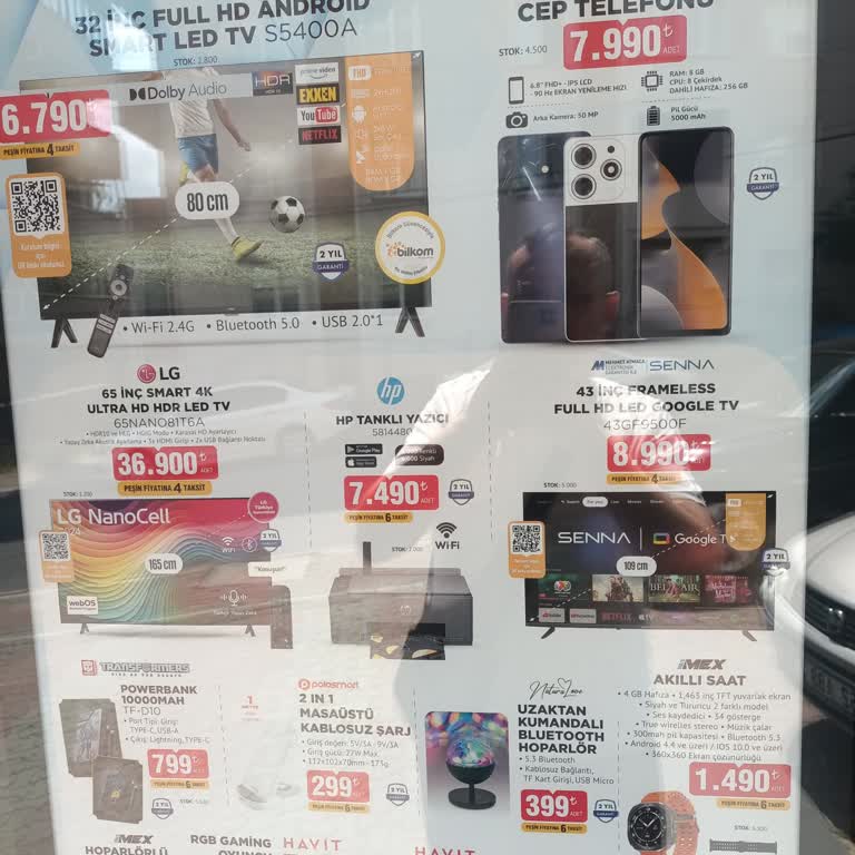 Katalogda Olan Televizyon Mağazada Yok