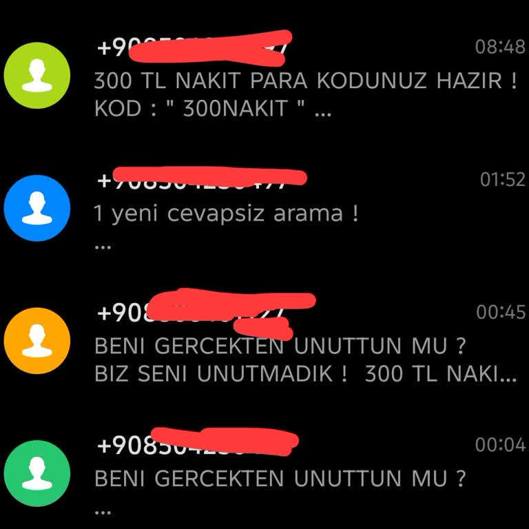 Vaycasino'dan Sürekli Gelen Mesajlarla Rahatsız Ediliyorum