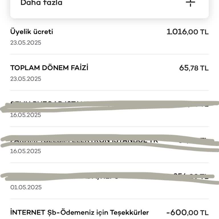 Bilgilendirme Yapılmadan Yüksek Kart Aidatı Kesildi
