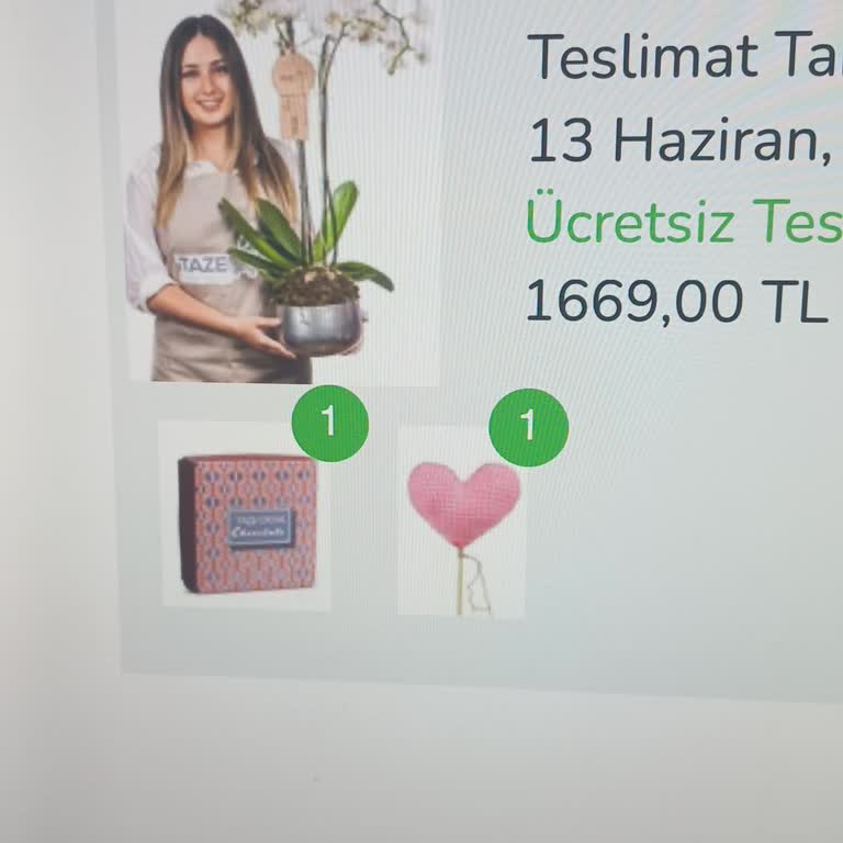 Siparişimde Gönderilen Çiçek Görselden Farklı Ve Kalitesizdi