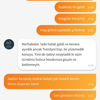 Trendyol Express Kargo Karışıklığı Sonrası İade Ve Destek Sorunu