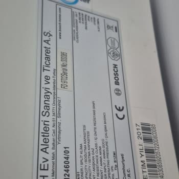 Kırılan Parça Yerine Yeni Klima Satmak: Bosch Servisinden Hayal Kırıklığı