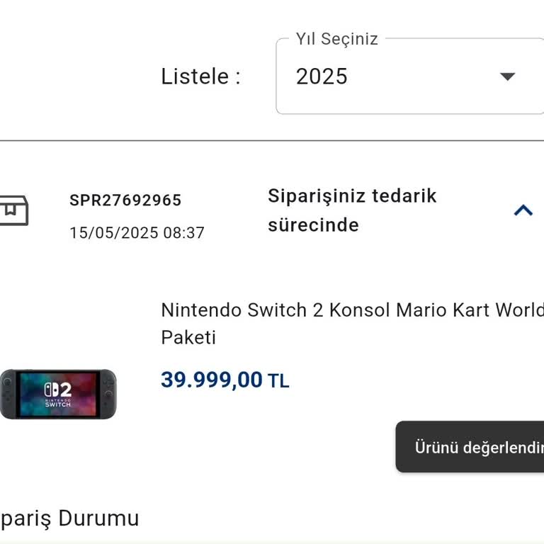 Ön Sipariş Ürünü Zamanında Gönderilmiyor, Mağdur Ediliyorum