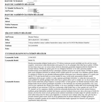 Honda Activa'da Motor Arızası Ve Garanti Reddi Mağduriyeti