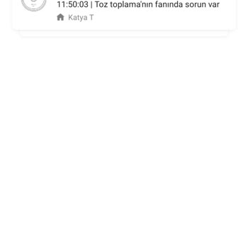 Yeni Cihazda Sürekli Toz Toplama Fanı Sorunu