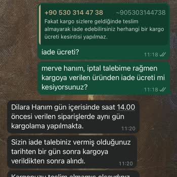 Yanlış Gönderilen Ürün İçin Hatalı İade Süreci Ve Müşteri Suçlaması