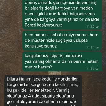 Yanlış Gönderilen Ürün İçin Hatalı İade Süreci Ve Müşteri Suçlaması