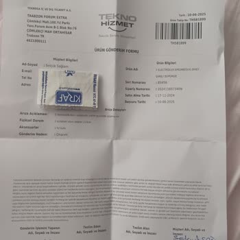 Yeni Aldığım Dikey Süpürgede Sürekli Arıza Ve İade Sorunu