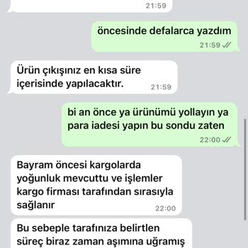 Siparişim Ne Geldi, Ne İade Edildi: Müşteriyle İlgilenilmiyor