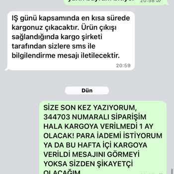 Siparişim Ne Geldi, Ne İade Edildi: Müşteriyle İlgilenilmiyor
