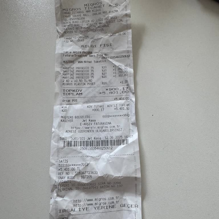 Migros'ta Firma Bilgileri Eksik Fiş Sorunu Ve İlgisiz Mağaza Müdürü