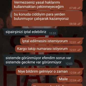 Siparişimin Kargo Takip Bilgisi Sağlanmıyor, Mağduriyet Yaşıyorum