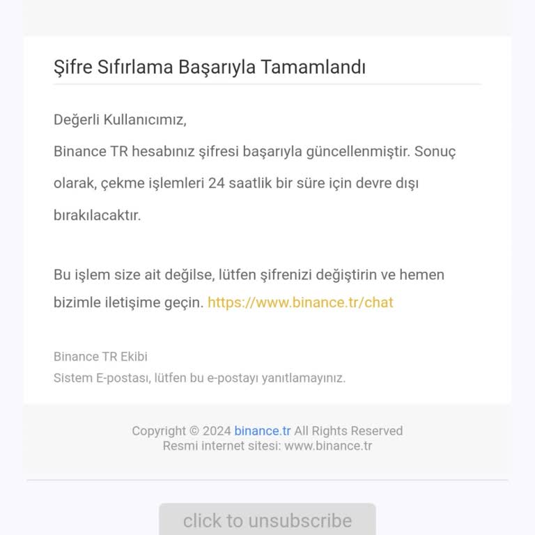 Binance TR Uygulamasında Giriş Sorunu Ve Şifre Problemi