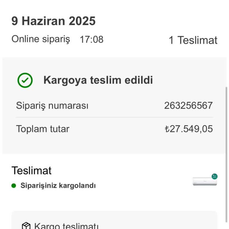 Media Markt'tan Satın Alınan Klimanın Teslimatında Gecikme Ve Bilgi Eksikliği