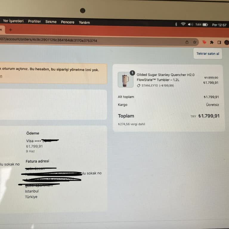 Termosmarketi.com Yanılttı