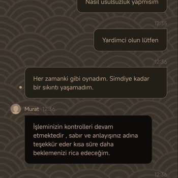 Kazandığım Paranın Ödenmemesi Nedeniyle Mağduriyet Yaşadım