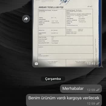 Yanlış Ürün Gönderildi Siparişim Hala Ulaşmadı