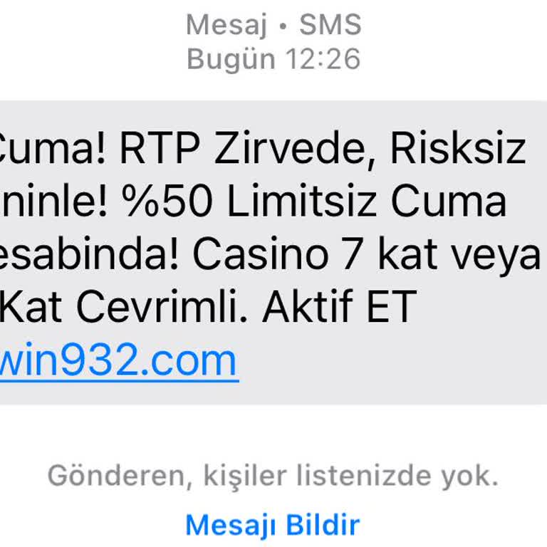 Üye Olmadığım Halde Sürekli Farklı Numaralardan Gelen Rahatsız Edici SMS'ler