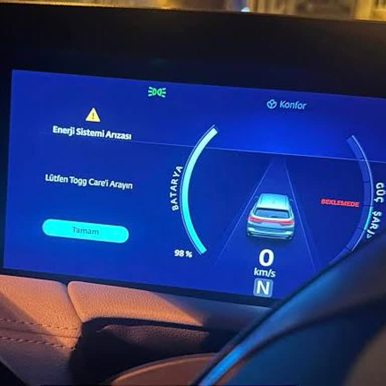 Togg Yolculukta Arıza Ve Antalya Servisine Ulaşılamıyor