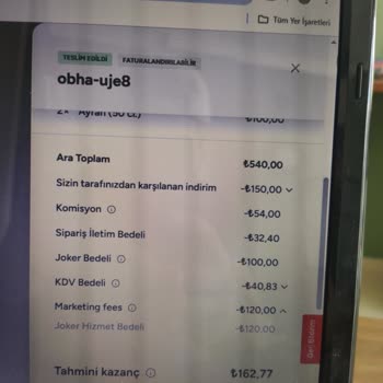 Yemek Sepeti Joker Komisyonları İşletmemi Zarara Uğratıyor