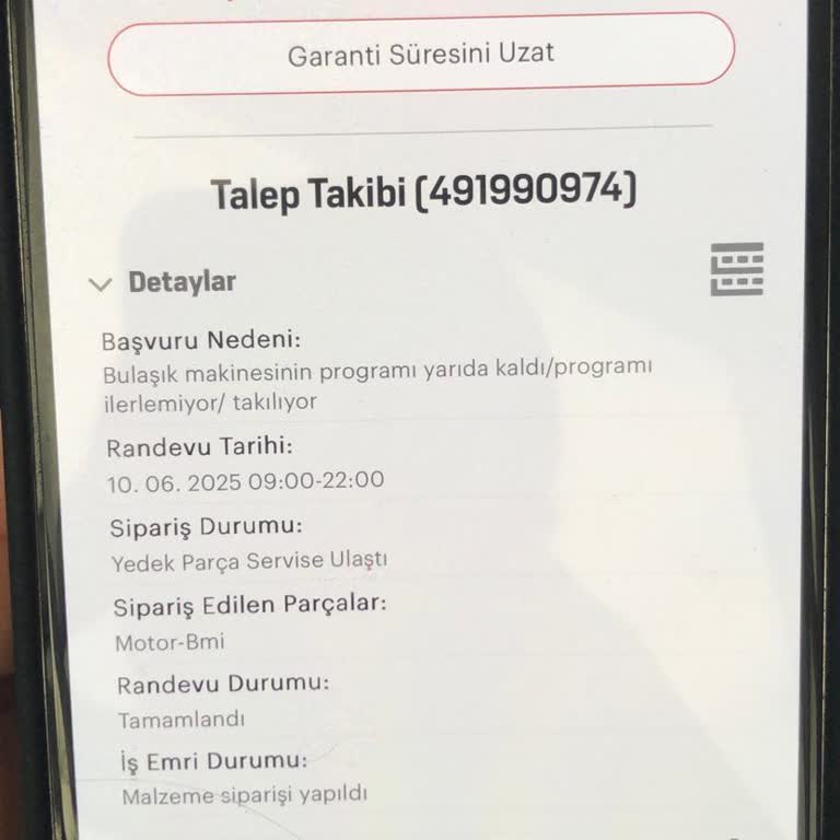Arçelik Servisinden Tutarsız Bilgi Ve Mağduriyet