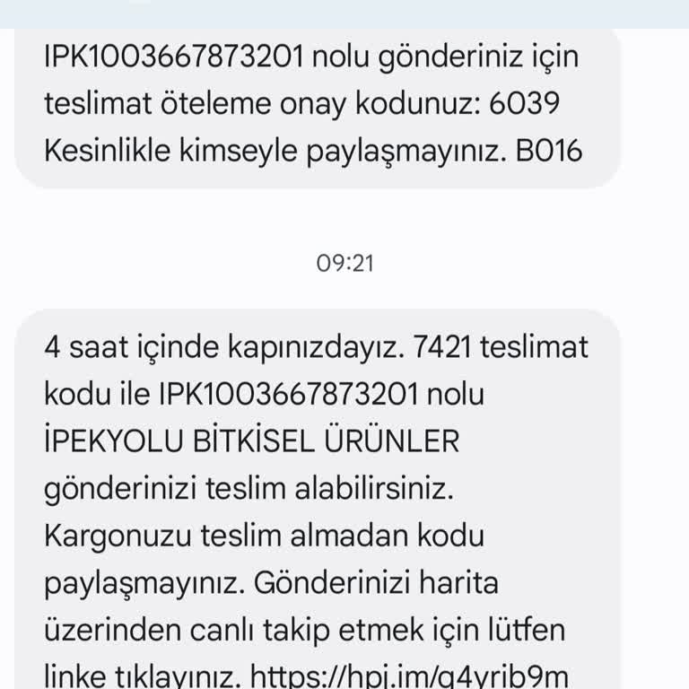 Teslimat Bilgilendirmesi Ve Müşteri Hizmetleri Sürecinde Yaşanan Sorunlar
