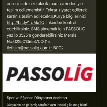 Evdeyken Teslim Edilmeyen Passolig Kartı Ve Kurye Mağduriyeti