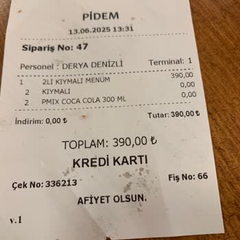 Pidem'de Kıymalı Pide Hayal Kırıklığı: Ekşimiş Ve Malzemesiz Ürün