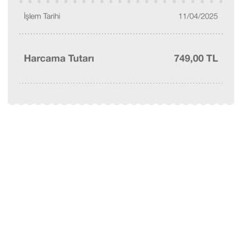 Bilgim Dışında Kartımdan Çekilen 749 TL İadesini İstiyorum