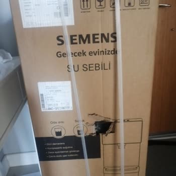 Siemens Ev Aletleri Yeni Alınan Su Sebilinin Hasarlı Teslim Edilmesi Ve Değişim Sürecindeki Sorunlar